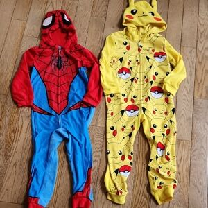 Pokemon Yellow Pikachu Kids Pajamas